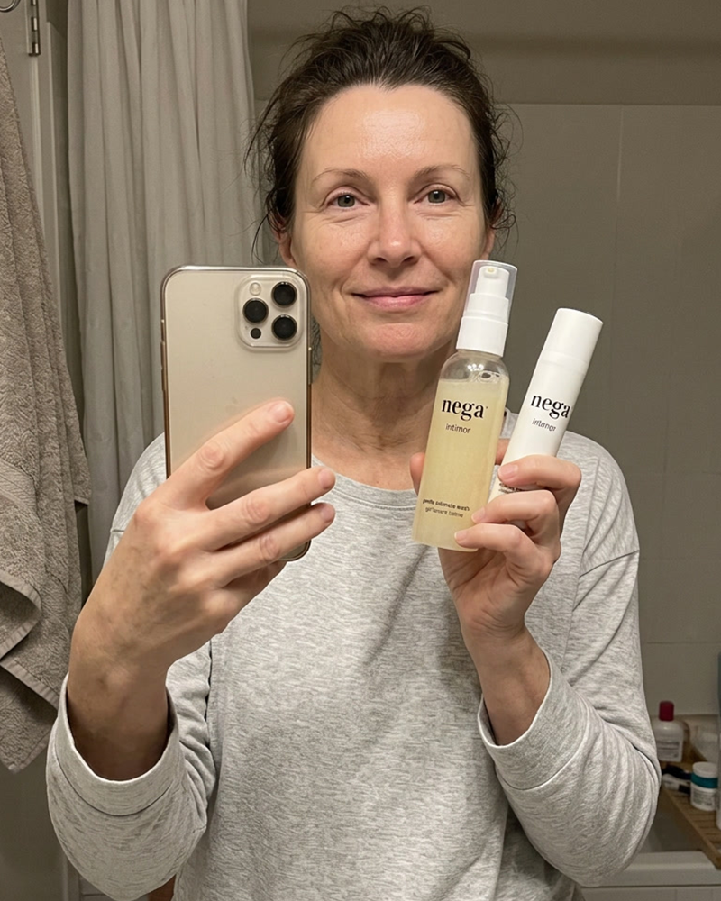 Žena 50+ intímna starostlivosť